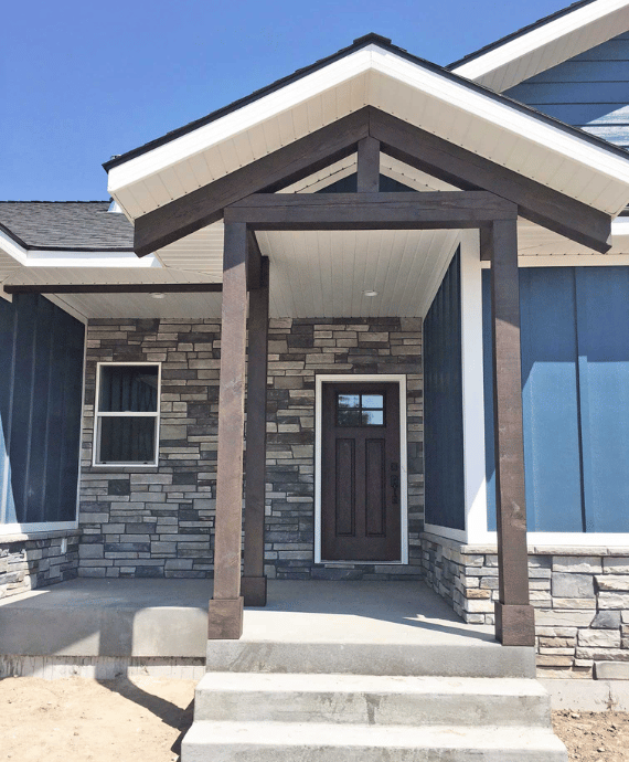 energy efficient custom home Idaho Falls insulated concrete form house